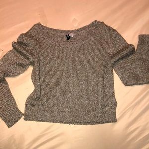 Womens cropped sweater size small